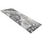 Edge Collections - 3'2'' x 10' - Silver - Exquisite Floral Runner Rug for Home Décor - 1 Piece